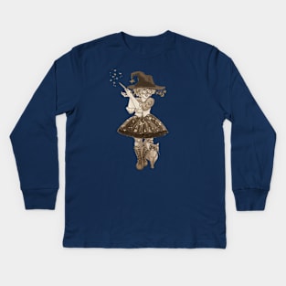 Stars and moon magic Kids Long Sleeve T-Shirt